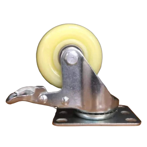 Nylon Caster Wheels - Color: Yellow