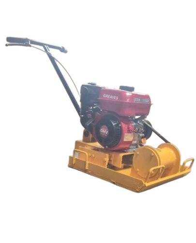Plate Compactor Machine - Color: Red