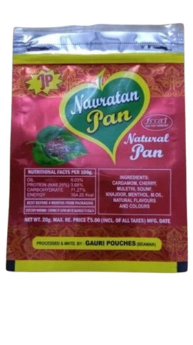 Printed Zip Lock Pouch - Color: Multi Color