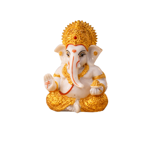 Ganesha Statue Idol - Color: Multicolor