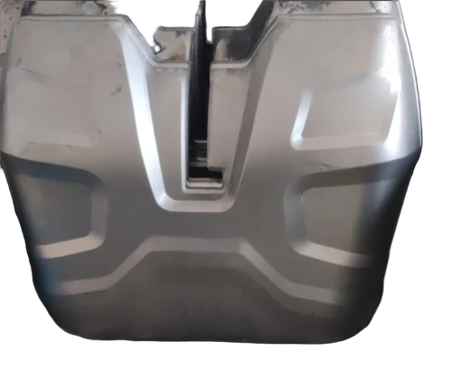 Mild Steel E Rickshaw Butterfly Body Chassis - Color: Silver