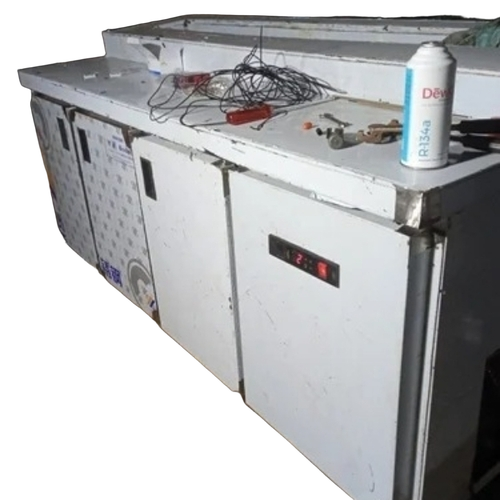 3 Door Stainless Steel Pizza Makeline Counter