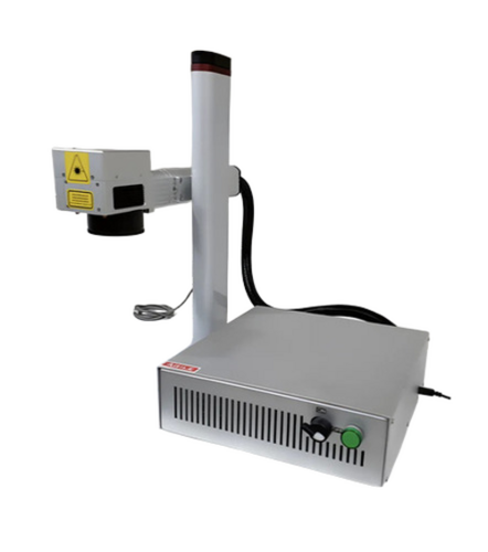 50 W Portable Fiber Laser Marking and Engraving Machine