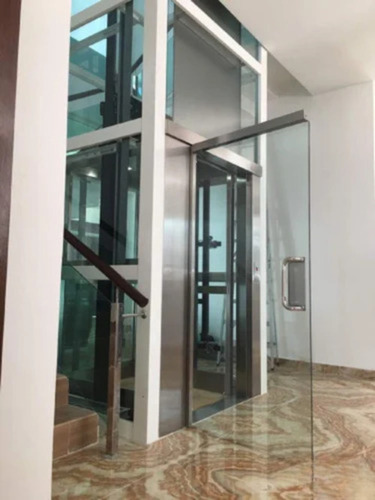 Automatic Sliding Glass Lift - Material: Stainless Steel
