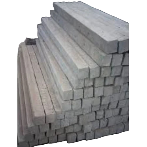 Cement Fencing Pole - Color: Grey (Natural Concrete)