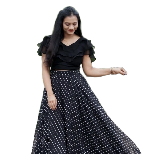 Designer Long Skirt