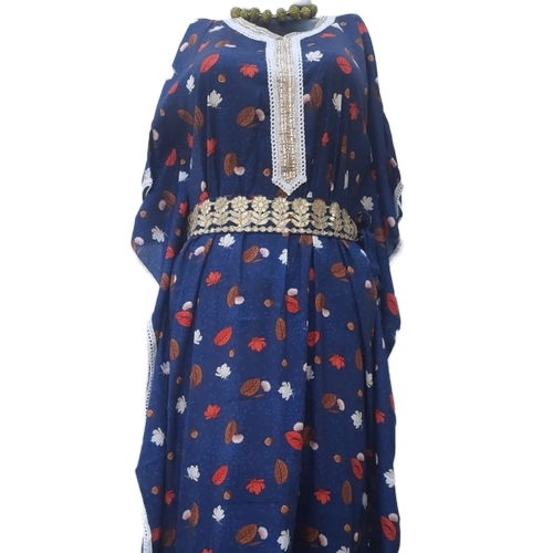 Kaftan Silk Dress