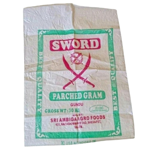 30kg White Printed Pp Woven Bag