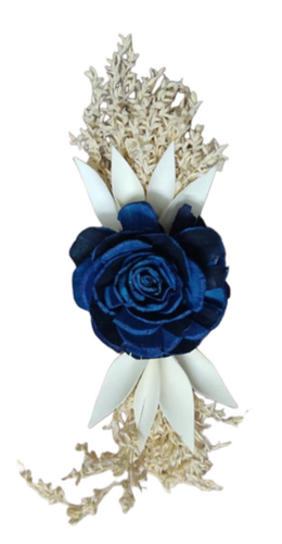 Artificial Blue Sola Flower - Color: Multicolor