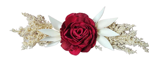 Artificial Red Sola Flowers - Color: Multicolor