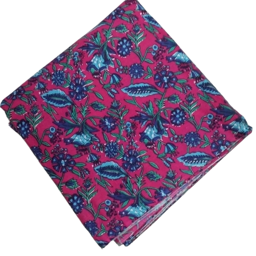 Cotton Kurti Fabric - Cotton, Standard Size, Multiple Colors | Light Weight, Washable, Embroidered Texture