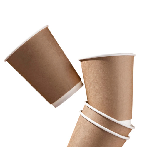 Paper Drinking Cups - Color: Brown
