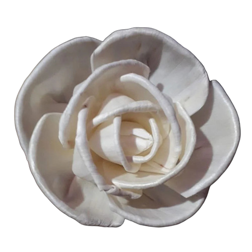 White Artificial Camella Flower - Color: Multicolor