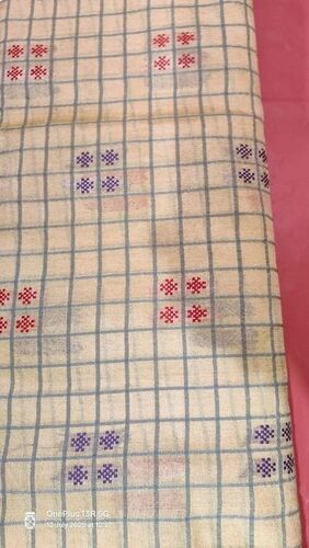 Handloom Semi Silk Fabric - 100% Silk Multiple Colors | Washable Light Weight Breathable