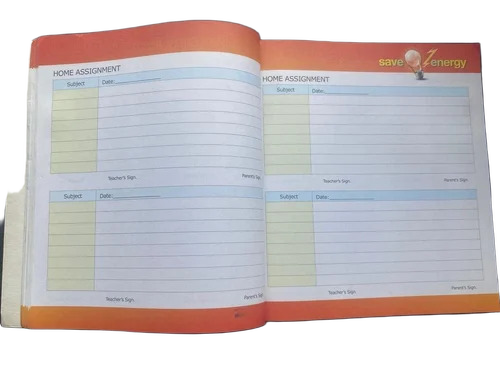 Students School Diary - Binding: Perfect Binding