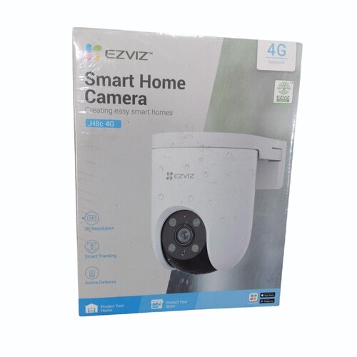 3mp Ezviz H8c 4g Smart Home Pan Tilt Dome Camera