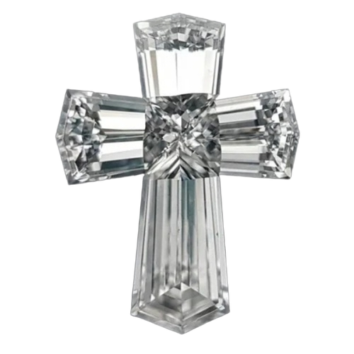 Cross Pie Cut Diamond
