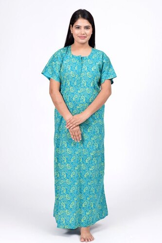 Full Open Cotton Nightwear