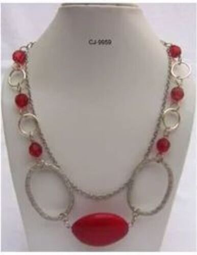 Glass Beaded Necklace