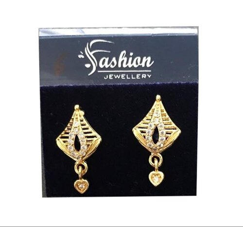 Metal Alloy Artificial Earrings