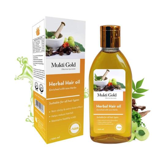 Mukti Gold Herbal Hair Oil