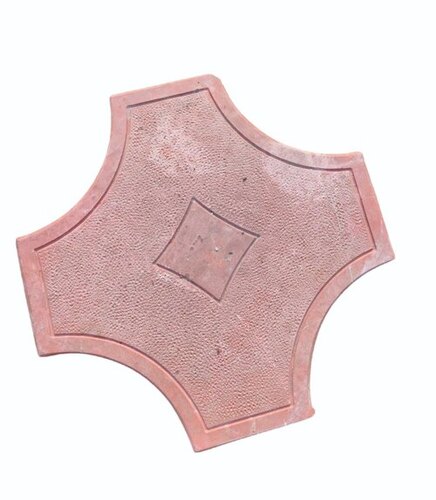 50mm Pink Concrete Interlocking Paver Block