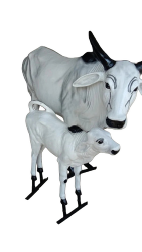 Cow And Calf Statue - Color: Custom