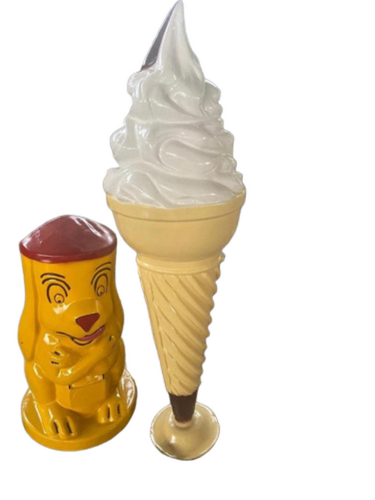 Frp Ice Cone Statue - Color: Custom