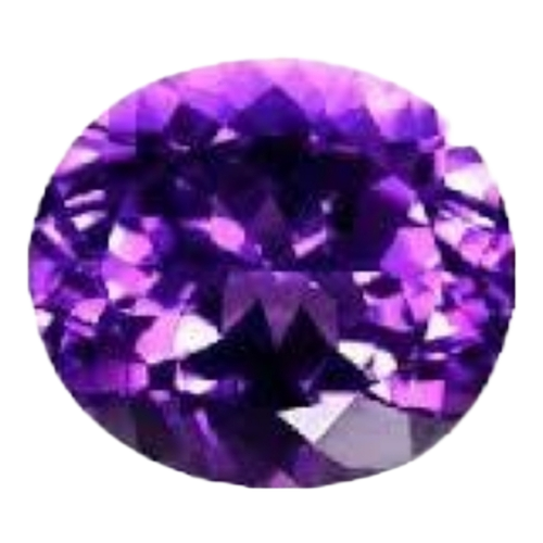 Purple Amethyst Gemstone