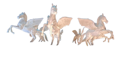 Running Horse Sculpture - Size: Custom