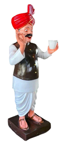 Tea Man Statue - Color: Custom