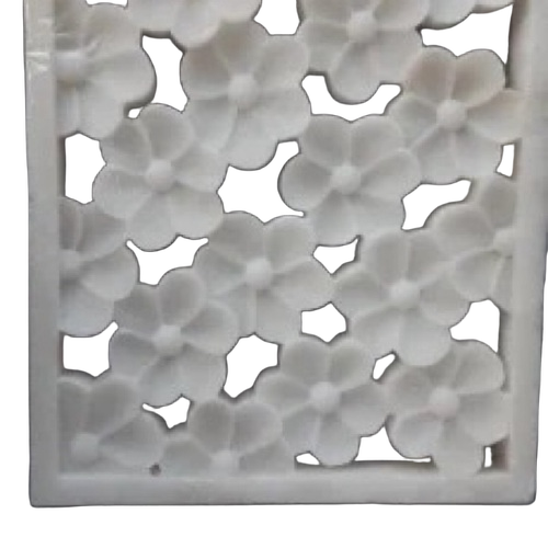 White Marble 3D Jali