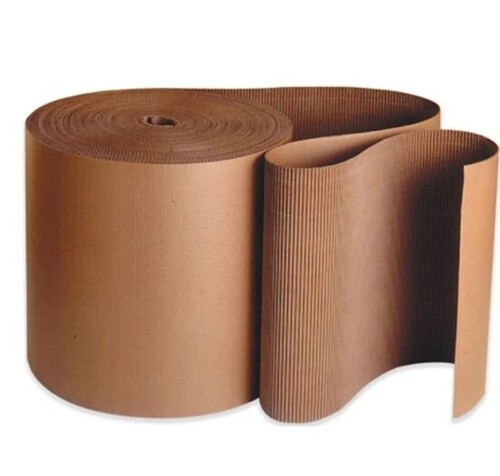 Brown Corrugated Packaging Roll