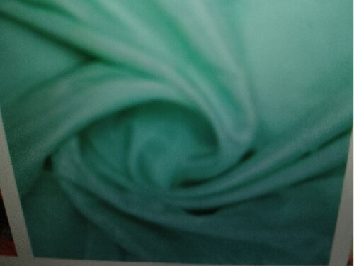 Green Upada Silk Fabric