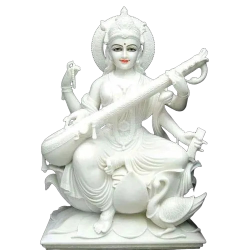 Marble Saraswati Statue - Feature: Durable
