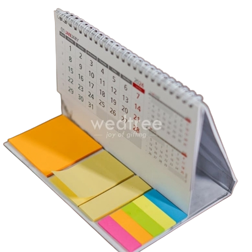 Sticky Note Pad With Calendar
