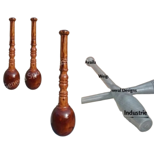 Wooden Hanuman Gada