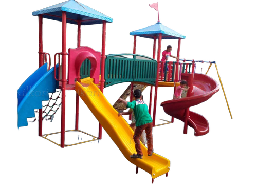 Lldpe Outdoor Playground Multiplay Station - Age Group: Kids