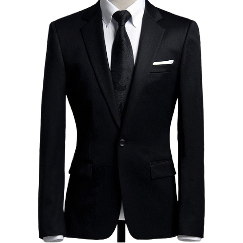 Mens Formal Blazer - Color: Black