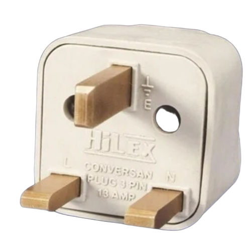 Three Pin Conversion Plug