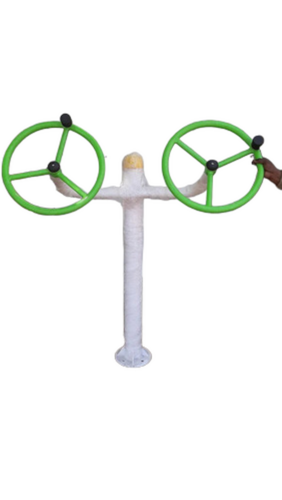 Big Rotating Wheel - Application: Gain Strength