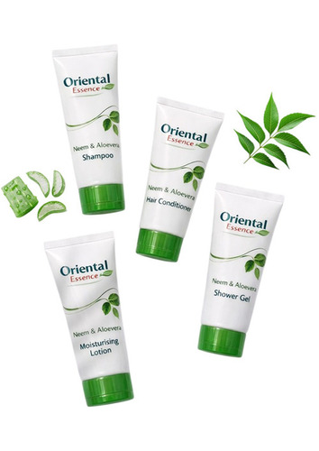 Neem & Aloevera Essential Bathing Kit - Color: White