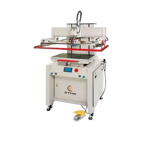 White Electric Flat Screen Printer
