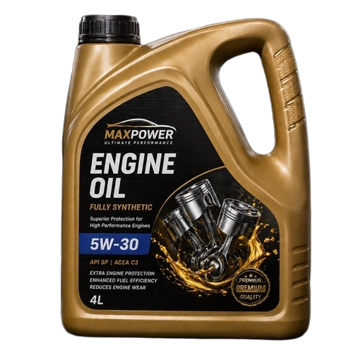 Black Engine Oil