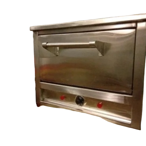 Pizza Oven - Stainless Steel, Silver, 220 Volt Electric | High Temperature, Even Baking, Fast Heating, Wood Fired, Crispy Crust, Heat Retention, Durable Build, Fully Automatic