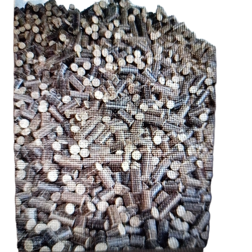 Portable 90mm Biomass Briquette