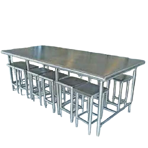 Stainless Steel Canteen Dining Table