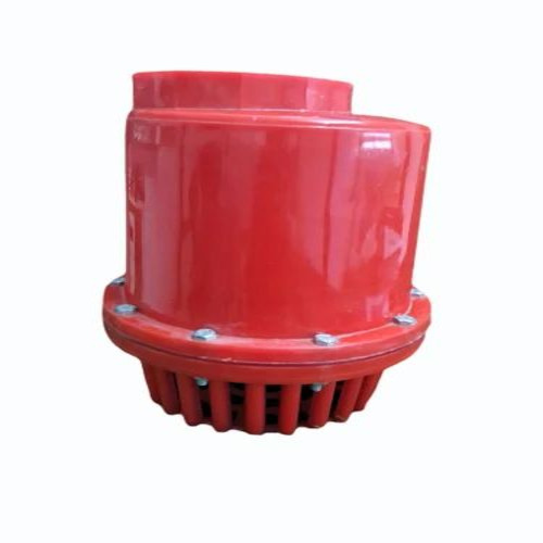 4 Inch Red Pvc Foot Valve