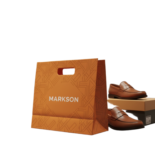 A3 Paper Bags with Die Cut Handle