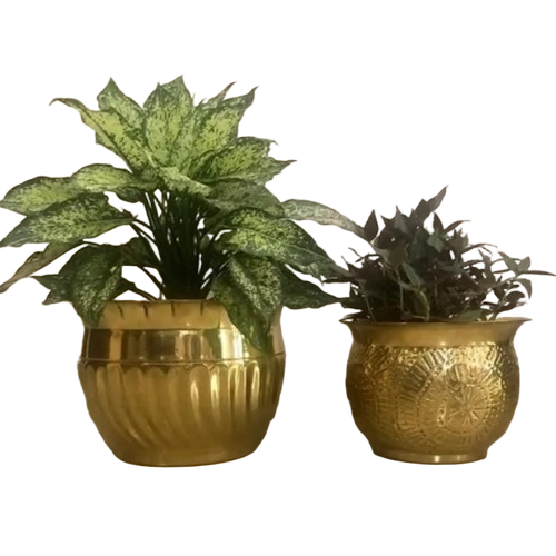 Brass Home Planters
